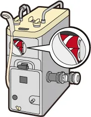 ＜おすすめ機器（1）：乾電池を使用したバランス型ふろがま＞
